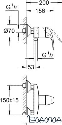 Смеситель Grohe Euroeco 32740000