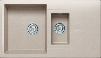 Кухонная мойка Polygran Brig-870 (серый 14) Кухонная мойка Polygran Brig-870 (серый 14)
