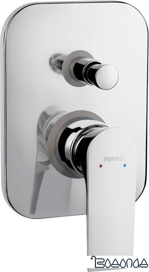 Смеситель Ferro Algeo Square BAQ7P