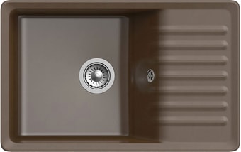 Кухонная мойка GranFest QUARZ GF-ZW72 (терракот) Кухонная мойка GranFest QUARZ GF-ZW72 (терракот)