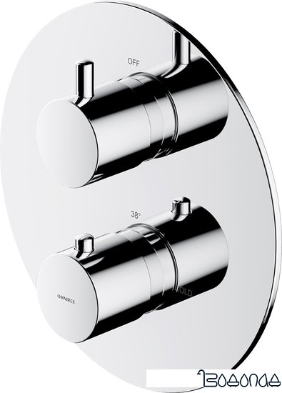 Смеситель без скрытого механизма Omnires Y Y1236ROCR фото 1