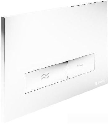 Панель смыва Schell Konkav (белый) 031221599