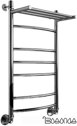 Полотенцесушитель Маргроид Вид 5 с полкой 80x50