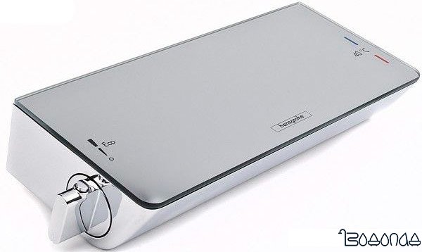 Смеситель Hansgrohe Ecostat Select (хром/белый) 13161000 фото 2