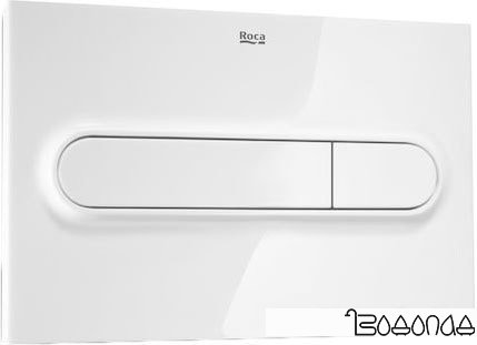 Панель смыва Roca PL1 Dual (белый) 890095000