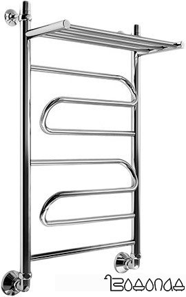 Полотенцесушитель Маргроид Вид 1 с полкой 120x50