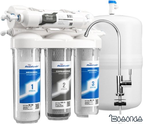 Система обратного осмоса Аквабрайт АБФ-Осмо-5 фото 1