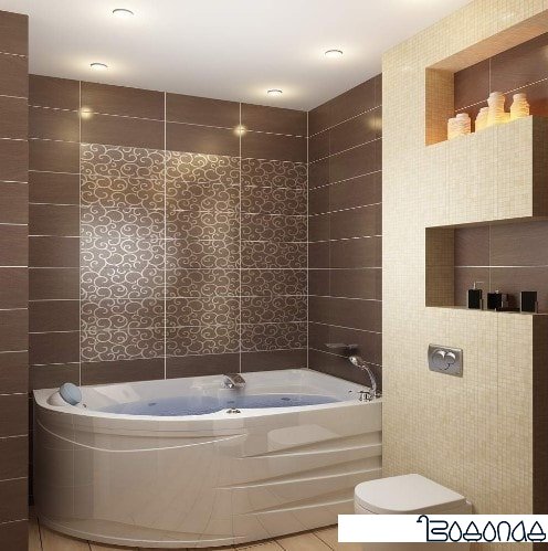 Ванна 1Марка Diana 170x105 L (с каркасом и экраном) фото 4