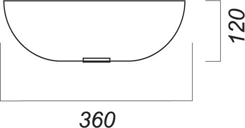 Умывальник Sanita Luxe Infinity 60 INFSLWB01