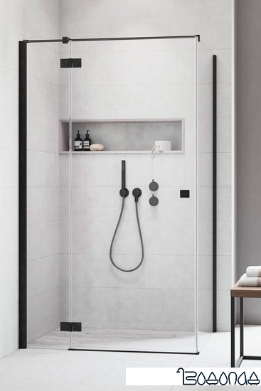 Душевая дверь Radaway Essenza New Black KDJ 120L