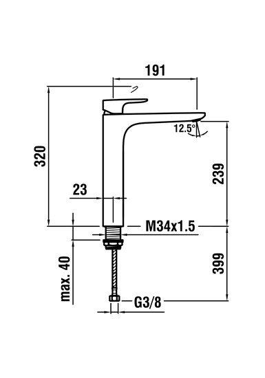 Смеситель Laufen CityPlus 3117580041301