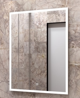 Континент Frame White Led 60x80