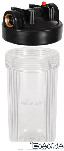 Проточный фильтр Аквабрайт АБФ-10ББ-ПР фото 3