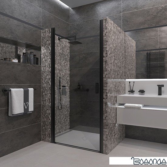 Душевая дверь Veconi VN-43B VN43B-90-01-C5