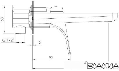 Смеситель Deante Hiacynt BQH 054L