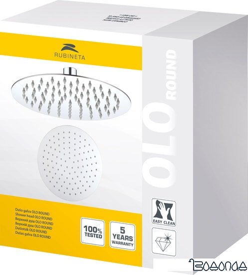 Верхний душ Rubineta Olo 622079 фото 4