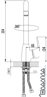 Смеситель Lemark PRAMEN LM3305C