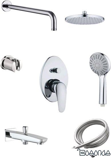 Душевая система Esko Set 7 In 1 фото 1