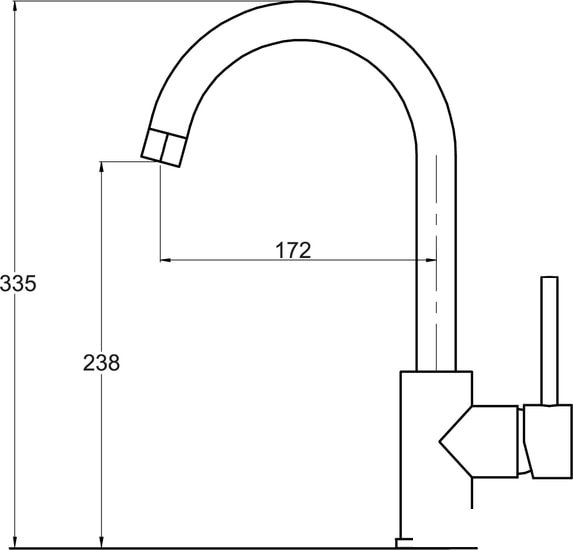 Смеситель Aquasanita Sabia 5523 (белый) Смеситель Aquasanita Sabia 5523 (белый)