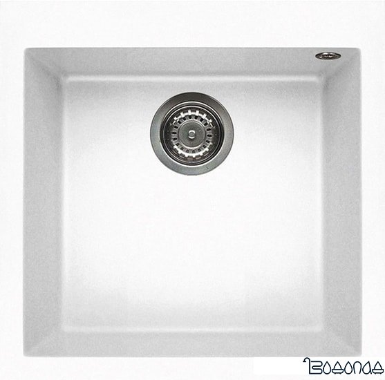 Кухонная мойка Elleci Quadra 102 White K96