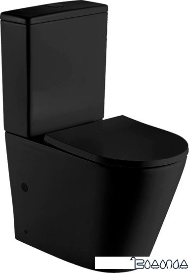 Унитаз Gid Tr2179BM (черный матовый)