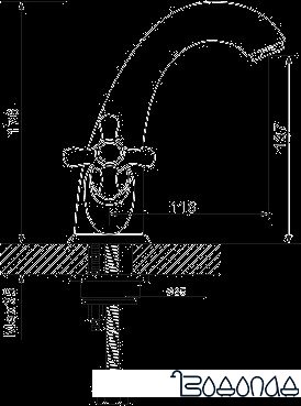 Смеситель Gappo G1063-4 фото 2