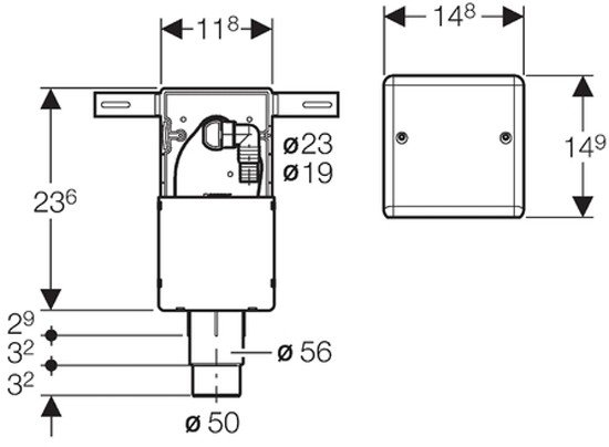 Сифон Geberit 152.232.00.1