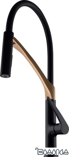 Смеситель Rubineta Ultima-50 (BK/RG) UL500638