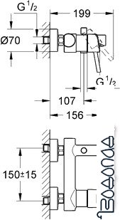 Смеситель Grohe Concetto 32211001
