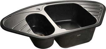 Кухонная мойка GranFest GF-C960E (черный)