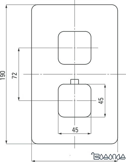 Смеситель Deante Box BXY 0ECT