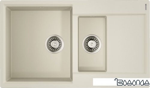 Кухонная мойка Omoikiri Daisen 86-2-PA (пастила) фото 1