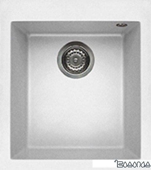 Кухонная мойка Elleci Quadra 100 Bianco Titano 68