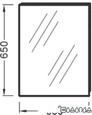 Jacob Delafon Зеркало Odeon Up [EB1081-NF]