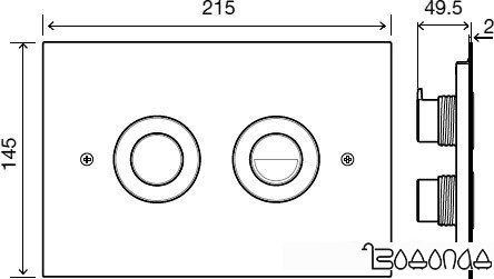 OLI Trend 656504 (глянцевый хром)
