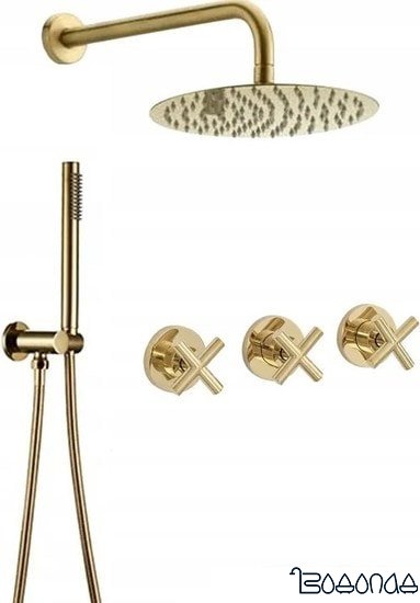 Душевая система Rea Exit REA-P8001 (золотой)