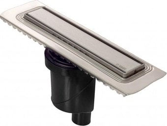 Трап/канал Berges Wasserhaus B1 Keramik 500 090016 (матовый хром)