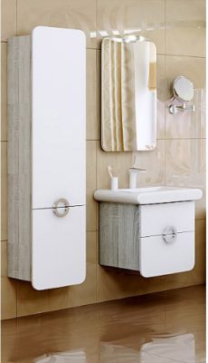 Aqwella Тумба под умывальник Аликанте 55 [Alic.01.05/Gray]