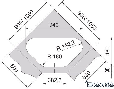 Кухонная мойка Franke Antea AZG 661-E (белый)