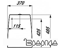 Бачок для унитаза Laufen Alessi 8269714008801