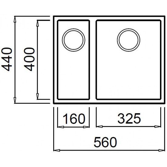 Кухонная мойка Elleci Quadra 150 Undermount Tortora G43