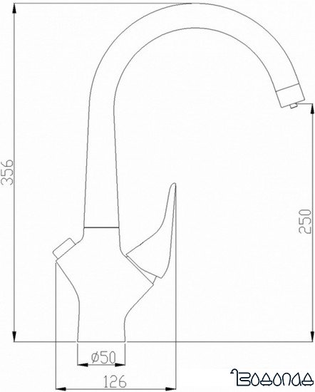 Смеситель ZorG SH 815 SATIN