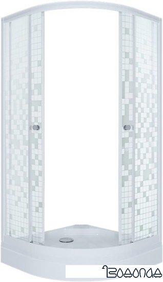 Душевой уголок Triton Стандарт А 100x100 (мозаика)