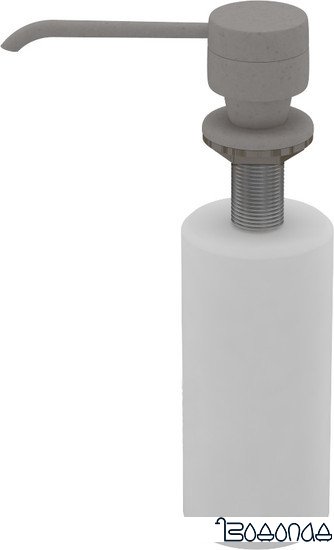 Дозатор для жидкого мыла Polygran Серый 14 фото 1