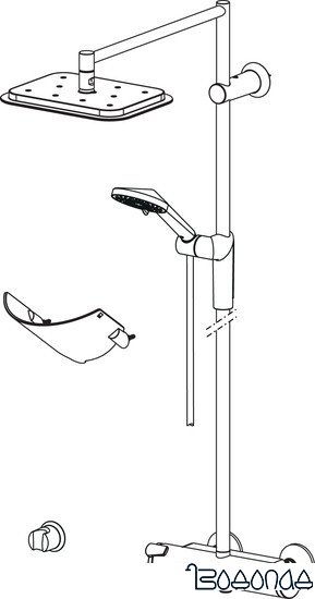 Душевая система Oras Optima 7192U