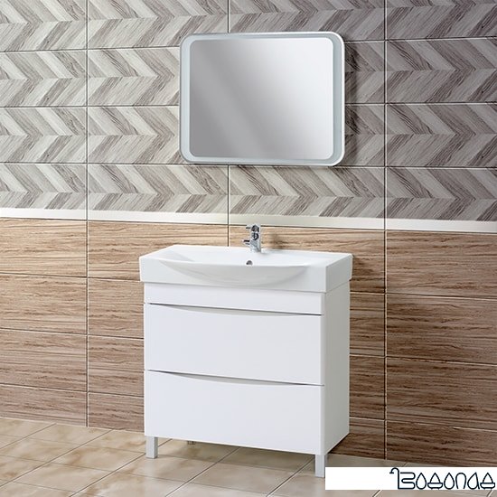 Акваль Тумба Верна 85 АВ.85.10.20.N под умывальник Элвис 850