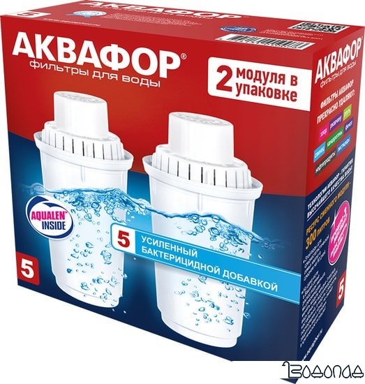 Комплект картриджей АКВАФОР B5 B100-5 (2 шт)