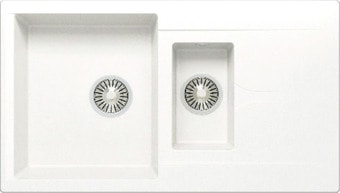 Кухонная мойка Polygran Brig-870 (белый хлопок 36) Кухонная мойка Polygran Brig-870 (белый хлопок 36)