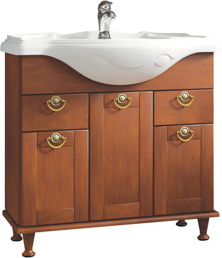 Roca Тумба под умывальник America 85 (орех) [ZRU9302791]