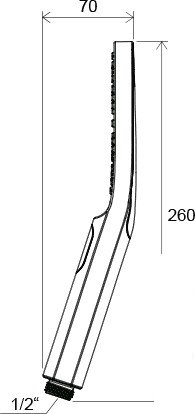 Душевая лейка Ravak 956.00 [X07P233] фото 2